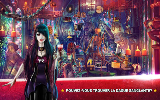 Objets Cachés Temple de Vampire 2: Jeux de Vampire screenshot 1