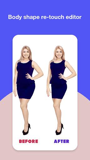 Body Shape Retouch Editor - Make Thin, Fat, Slim 1 تصوير الشاشة