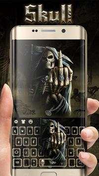 Devil Skeleton Skull 3D Theme screenshot 2