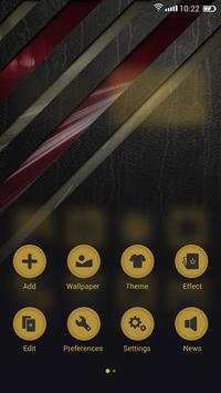 Golden  GO Launcher Theme screenshot 5