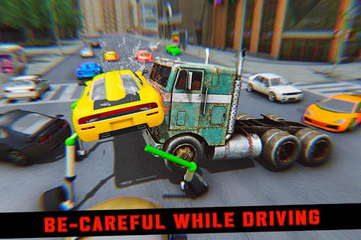 Elevated Car Racing Speed Driving Parking Game screenshot 3
