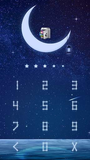 AppLock Live Theme Starlight – Paid Theme screenshot 2