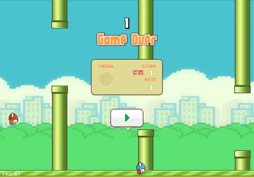 Flappy Two Birds скриншот 5