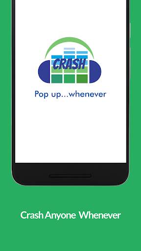 Crash "Pop up" Messaging App screenshot 1