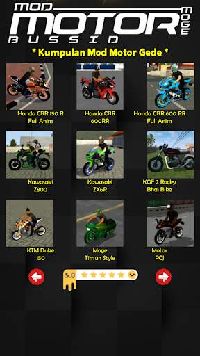 Mod Motor Moge Bussid screenshot 4