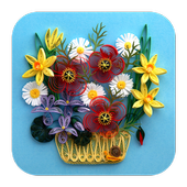 How to make paper flowers أيقونة