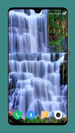 Waterfall Wallpaper 4K screenshot 2