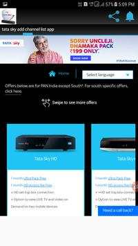tata sky add channel list screenshot 2