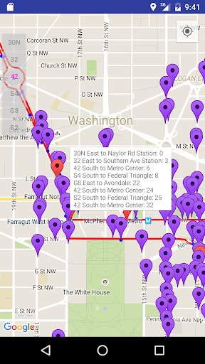 DC Next Bus screenshot 1
