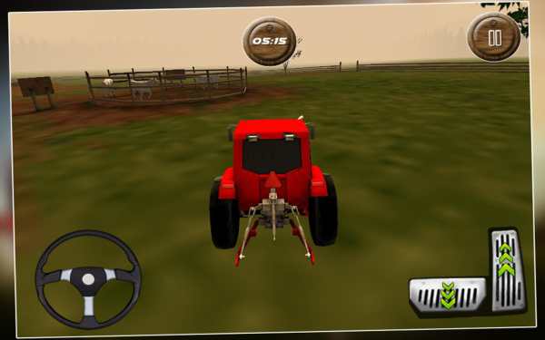 Animal Farming Tractor 3D Sim screenshot 7