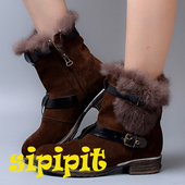 Design of Boot Shoes icon