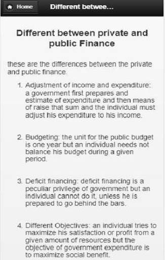 Public finance management скриншот 3
