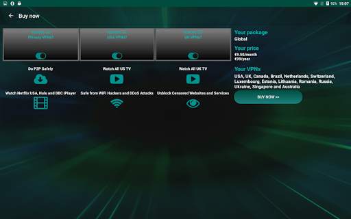Black VPN screenshot 3
