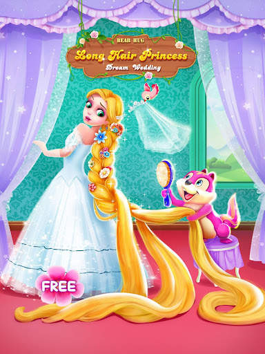 Long Hair Princess Wedding screenshot 1