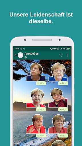 Angela Merkel Aufkleber screenshot 3