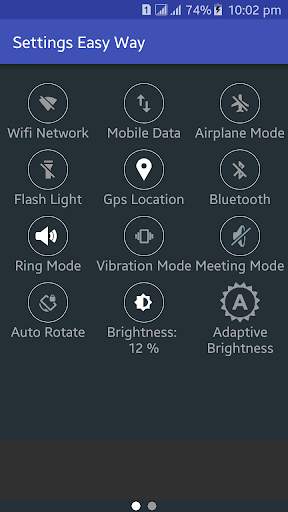 Settings Easy Way screenshot 1