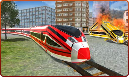 Impossible Bullet Train Drive : Subway On Rails 3D screenshot 2
