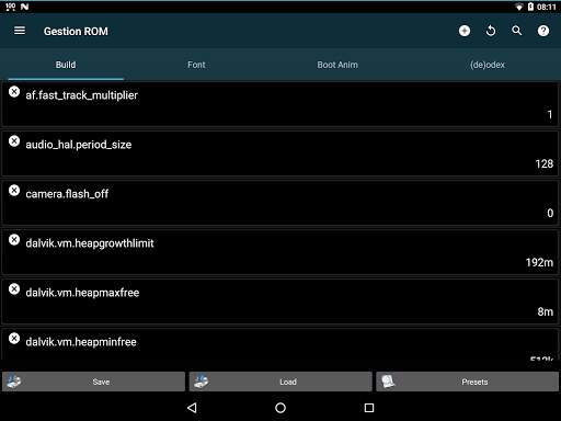 3C ROM Manager (root) screenshot 2