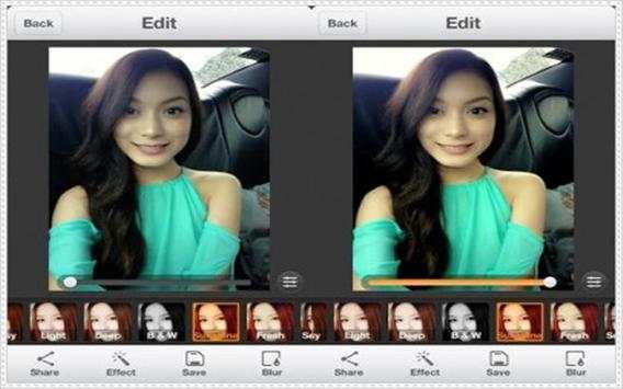 Selfie candy camera screenshot 1