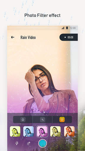 Rain Video Effect Camera скриншот 3