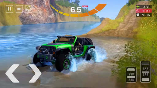 Offroad Jeep Simulator 2020 - Jeep Driving 2020 screenshot 1