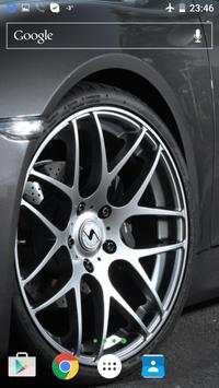 Car Wheel Live Wallpaper screenshot 5
