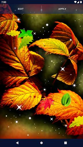 Spring Leaves Live Wallpaper screenshot 5