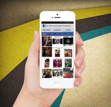 HD Video download for facebook screenshot 1
