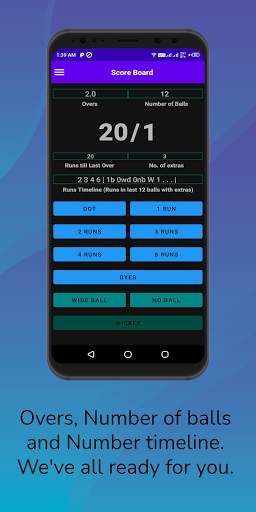 Cricket Score Counter screenshot 5