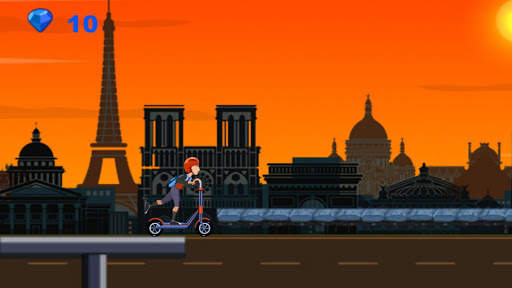 Scooter Rider : Free offline Game screenshot 2