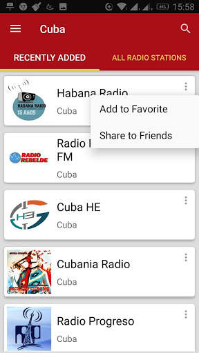 Cuban Radio Stations screenshot 1