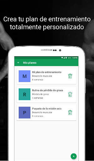 Fitvate - Entrenamiento en Gym screenshot 16