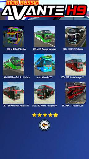 Mod Bussid Avante H9 screenshot 5