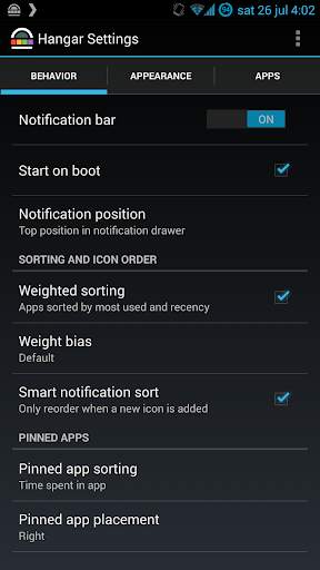 Hangar - Smart app shortcuts screenshot 5