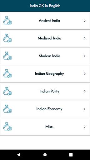 India GK In English Offline screenshot 3