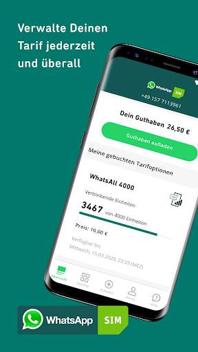 WhatsApp SIM screenshot 1