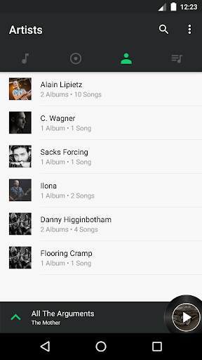 Music App - Material UI Template screenshot 4
