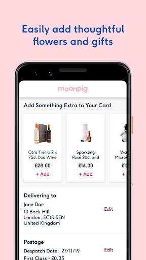 Moonpig: Birthday Card Maker & Gift Shopping App screenshot 7