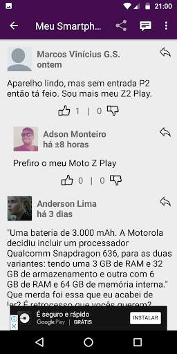 Meu Smartphone screenshot 4