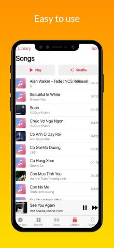 Mp3 Player - Music Player 0S17 screenshot 8