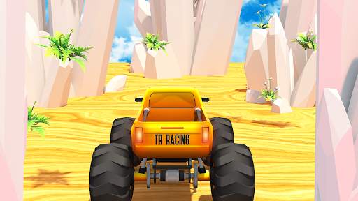 Mountain Car Stunt 3D - Free City Car Racing Game screenshot 1
