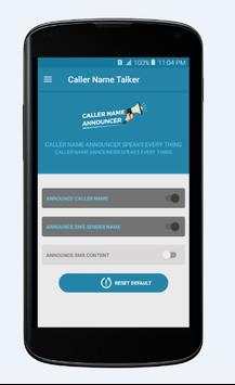 Caller Name & SMS Speaker Pro screenshot 2