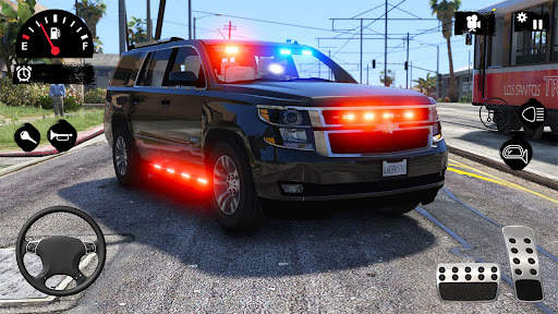 American Police Jeep Driving: Police Games 2021 screenshot 5