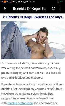 Kegel Exercises For Men screenshot 5