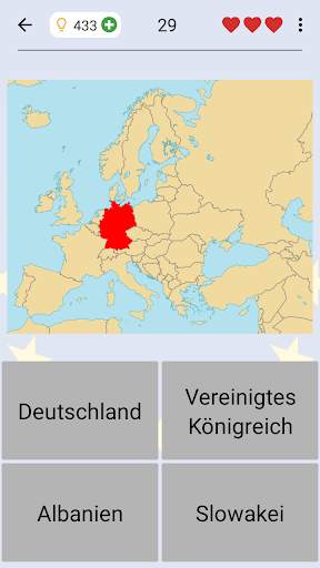 Länder Europas: Karten, Flaggen und Hauptstädte screenshot 1