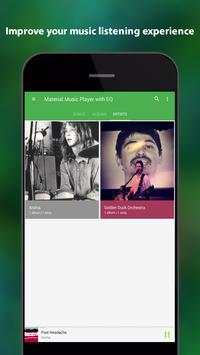 Material Music Player with EQ screenshot 1