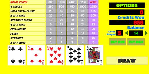 Deuces Wild - Video Poker screenshot 2