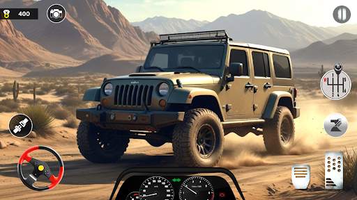Offroad Jeep Driving Jeep Game screenshot 7