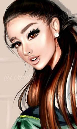 Ariana Grande Cartoon Images screenshot 17