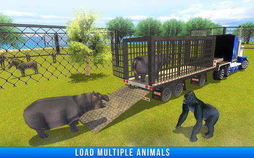 Animal Transport Truck Driving screenshot 14